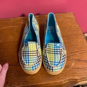 NWOT dc slip on shoes